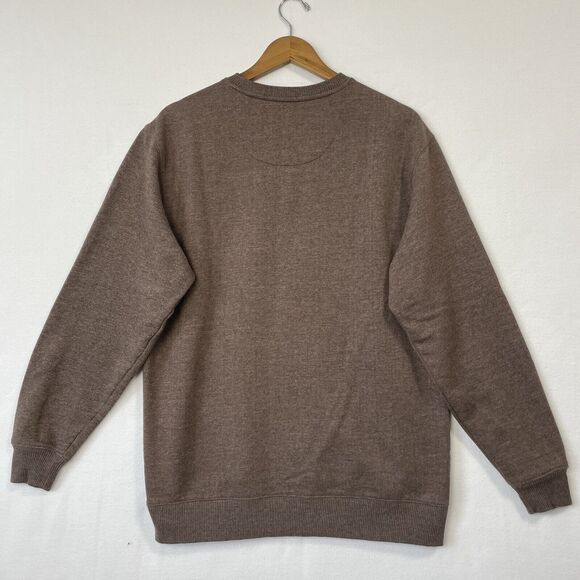 North Hudson Outfitters Men's Brown SweatShirt Sz/M - Picture 3 of 13